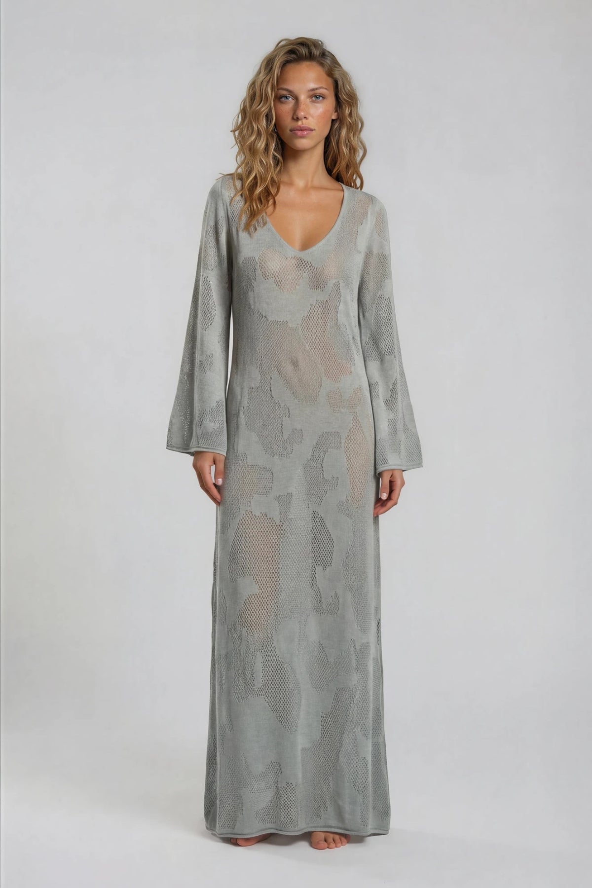 Dress of Nea algae olive