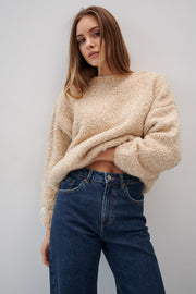 Nature Loop Merino Wool Sweater Beige