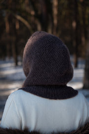 Cloudveil Brown Alpaca Wool Balaclava