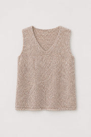 Beige organic cotton top