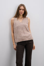 Beige organic cotton top
