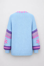 Sugar Blossom Cardigan Blue