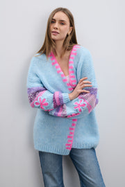 Sugar Blossom Cardigan Blue