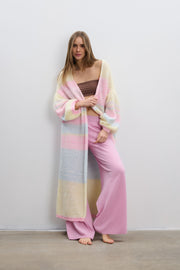 Long pastel cardigan PASTEL CLOUDS yellow