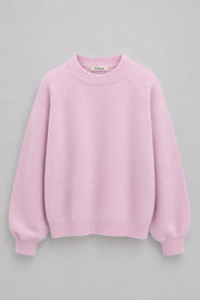 Sweter z kaszmiru Cashmere Velvet Air jasny różowy