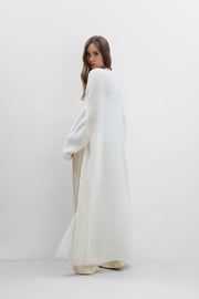 Long Cardigan Cloud Embrace ecru