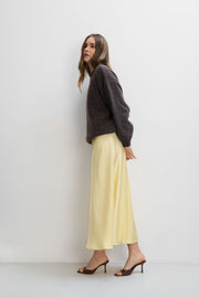 Aura Lightweight Brown Alpaca Wool Sweater