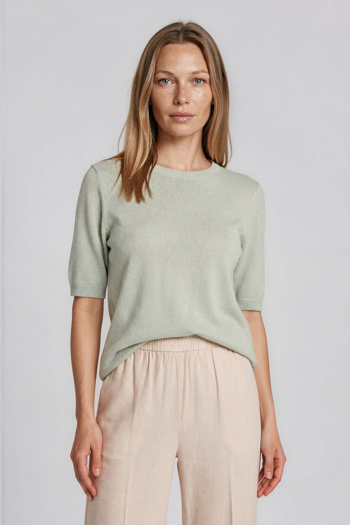 Silk blouse Bare Silk pistachio