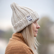 Czapka Chunky Knit Winter Charm Beżowy