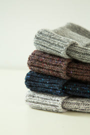MIDNIGHT SKY navy blue wool hat