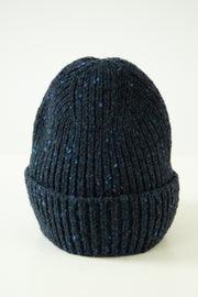 MIDNIGHT SKY navy blue wool hat