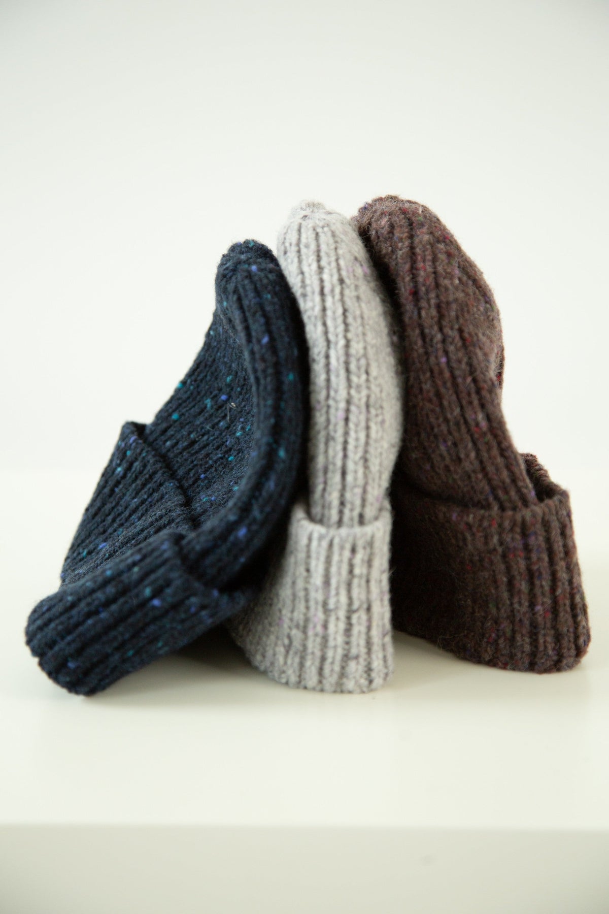 MIDNIGHT SKY navy blue wool hat