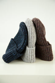 MIDNIGHT SKY navy blue wool hat