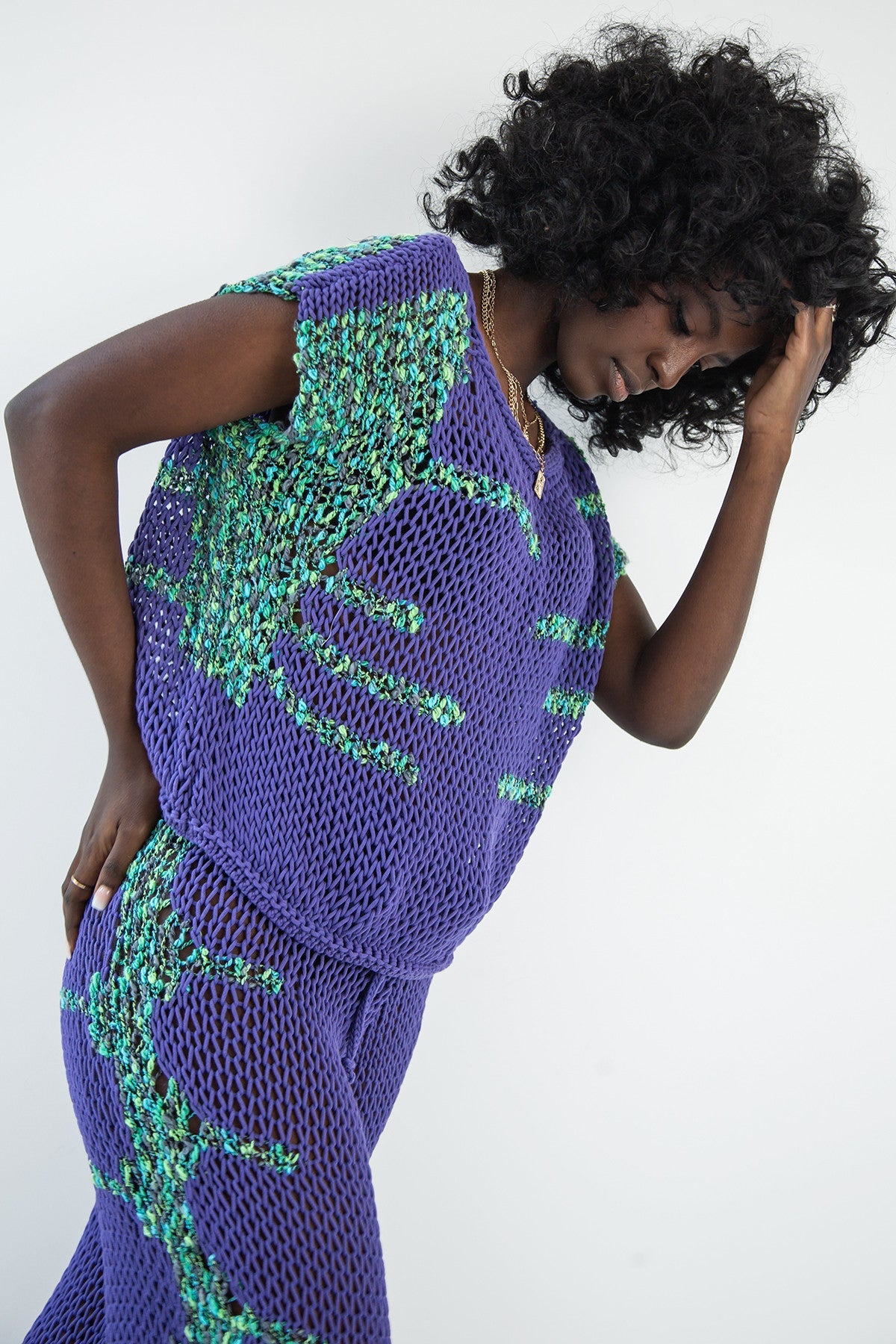 Set of organic cotton Silent purple