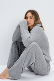 Menerino and cashmere trousers Élan, grey