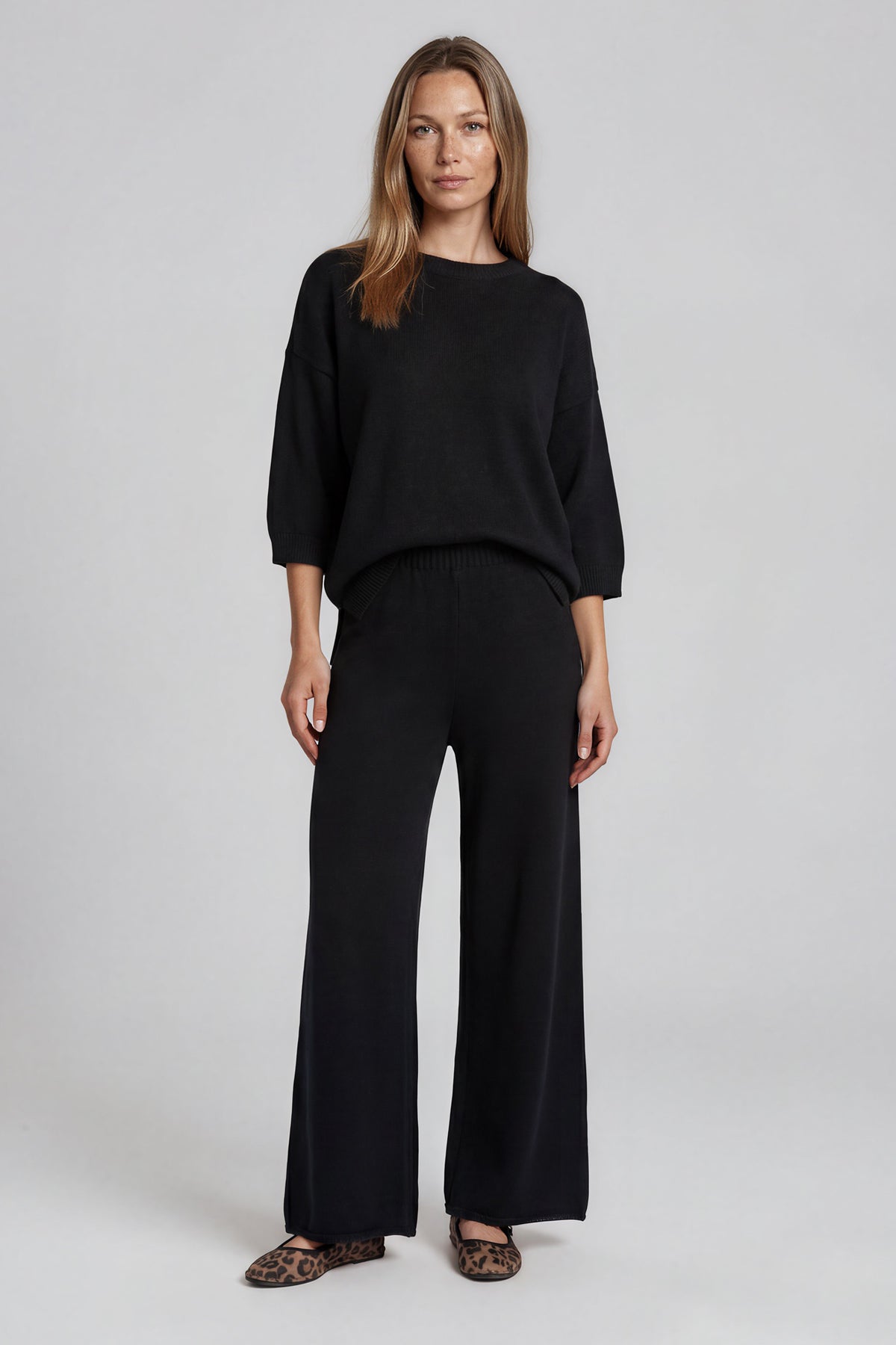 Classic trousers of cotton Séra black