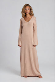 Dress of sea algae Maris bright brown