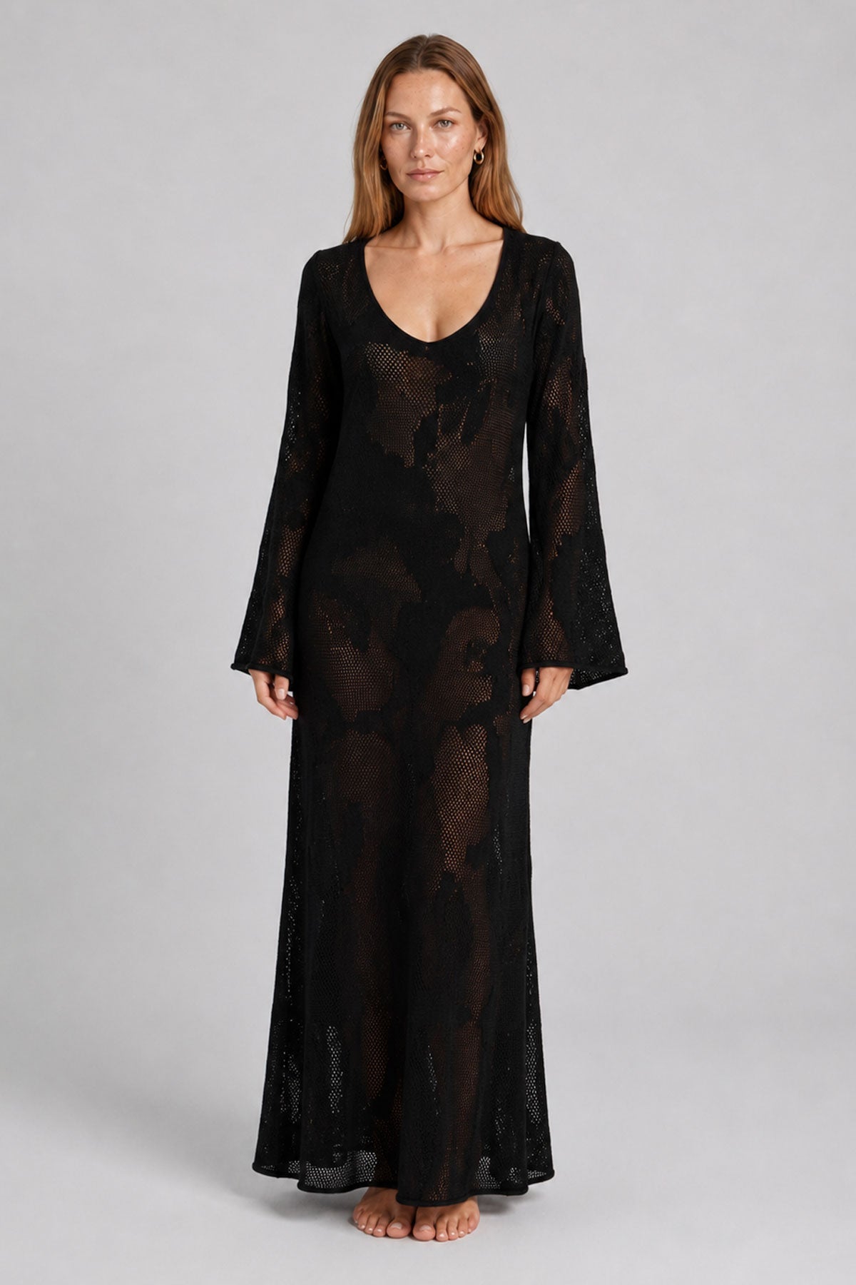 Black Covéa cotton dress