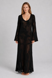 Black Covéa cotton dress