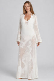 Covéa ecru cotton dress