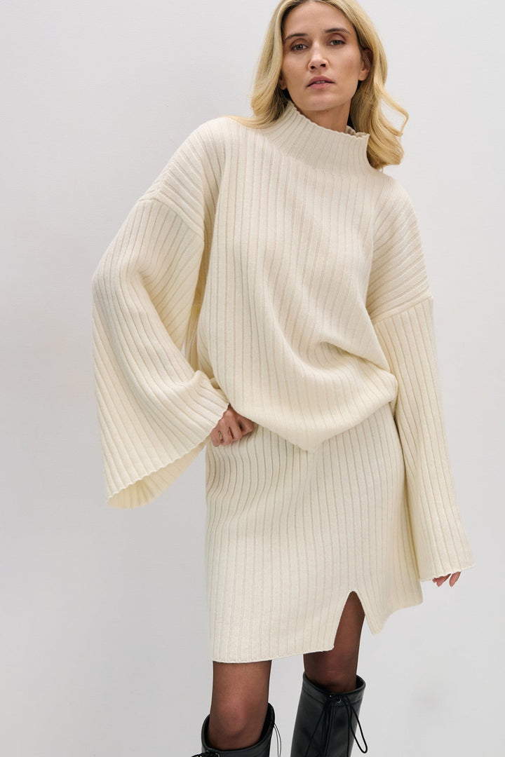 Cashmere sweater CASHMERE PURE LOVE ecru