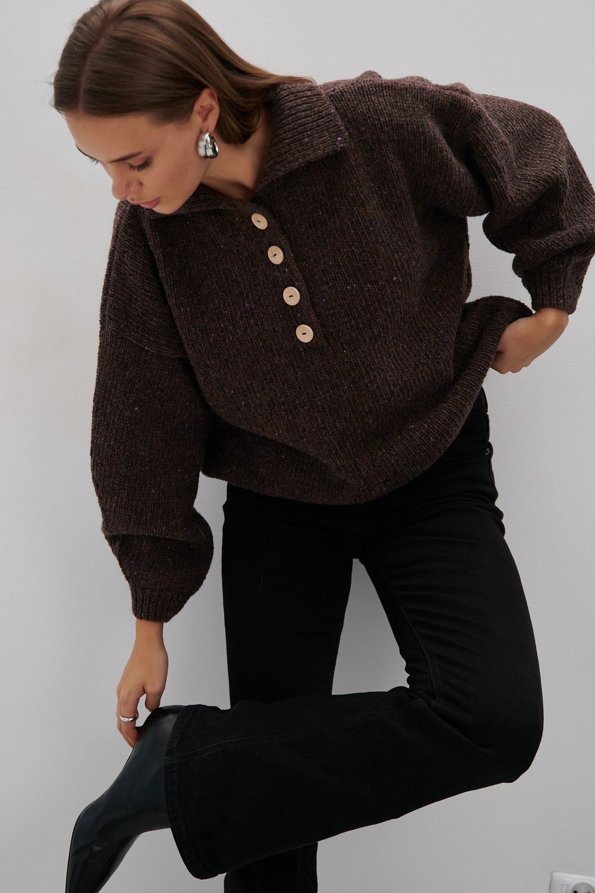 Wool SWEET WITH CINNAMON BARK BRONE