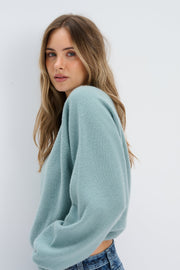 Cashmere Velvet Air Light Pink Cashmere Sweater