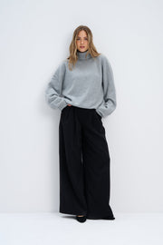 Cashmere turtleneck sweater CASHMERE VELVET AIR red