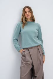 Sweter z kaszmiru CASHMERE PURE FORM oliwka