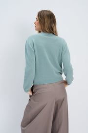 Sweter z kaszmiru CASHMERE PURE FORM oliwka