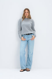 Sweter z kaszmiru CASHMERE PURE FORM szary