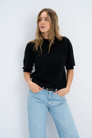 Lumi cashmere blouse light pink