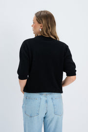 Lumi cashmere blouse light pink