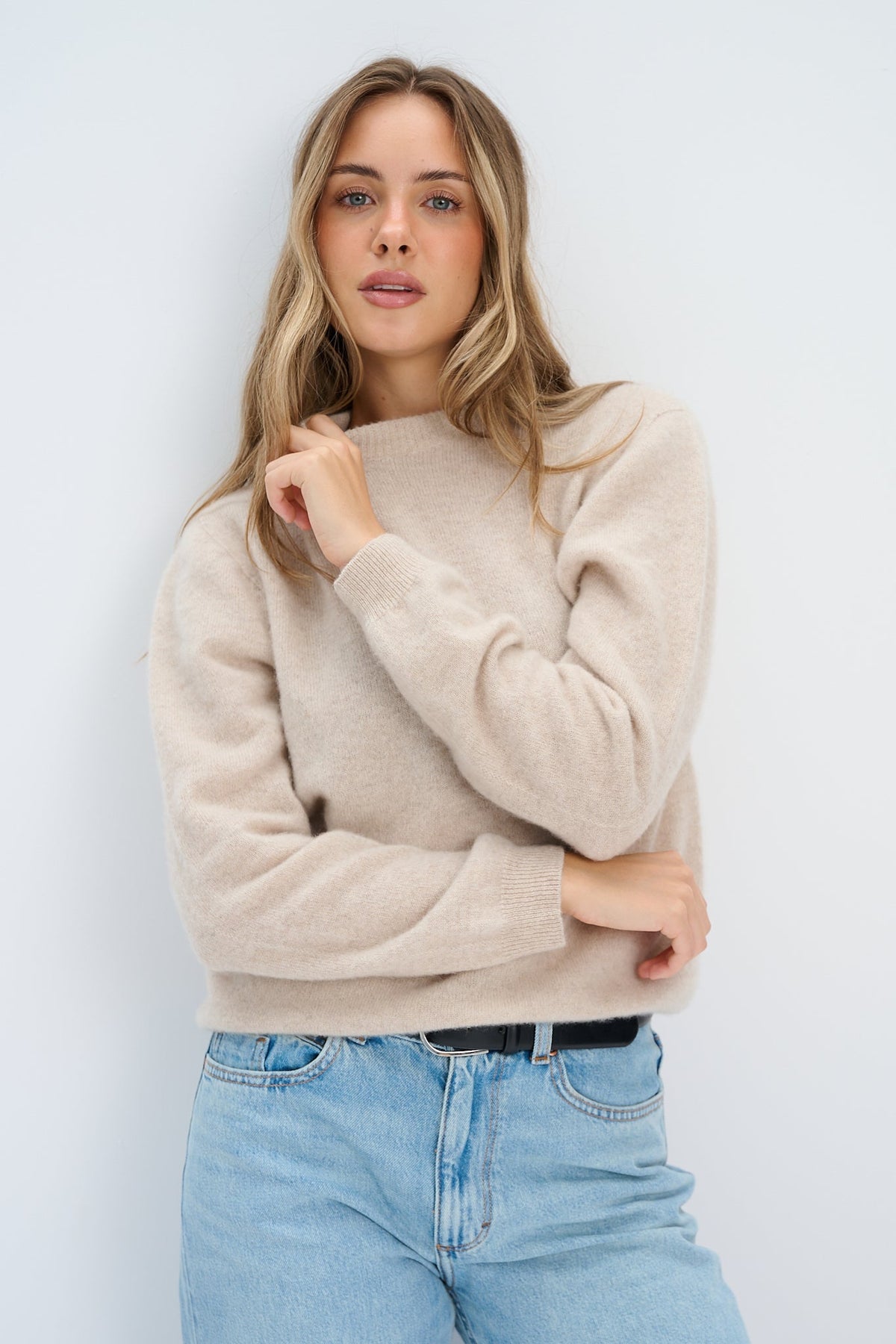Cashmere sweater CASHMERE PURE FORM beige