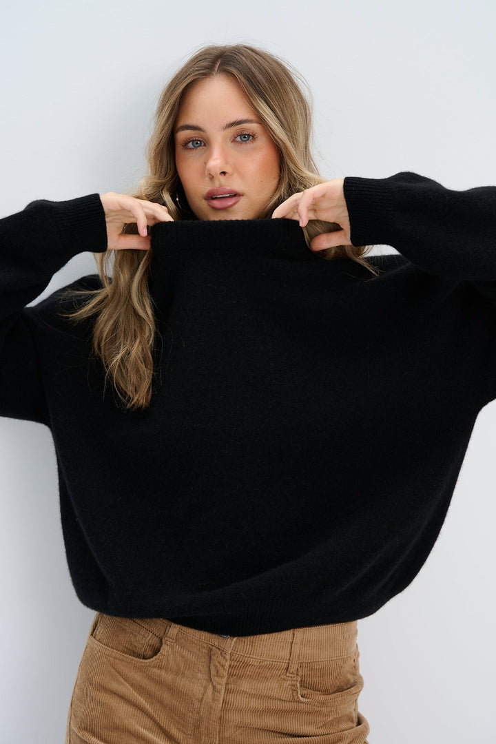 Cashmere Velvet Air Light Pink Cashmere Sweater