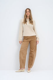 Softscape Beige Cashmere and Merino Wool Sweater