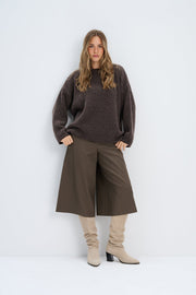 Avalon brown wool sweater