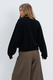Cashmere turtleneck sweater CASHMERE VELVET AIR red